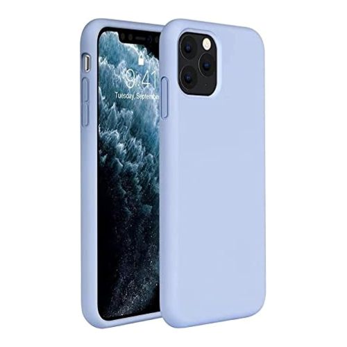 StraTG Silicon Back Cover for iPhone 11 Pro Max - Light Blue