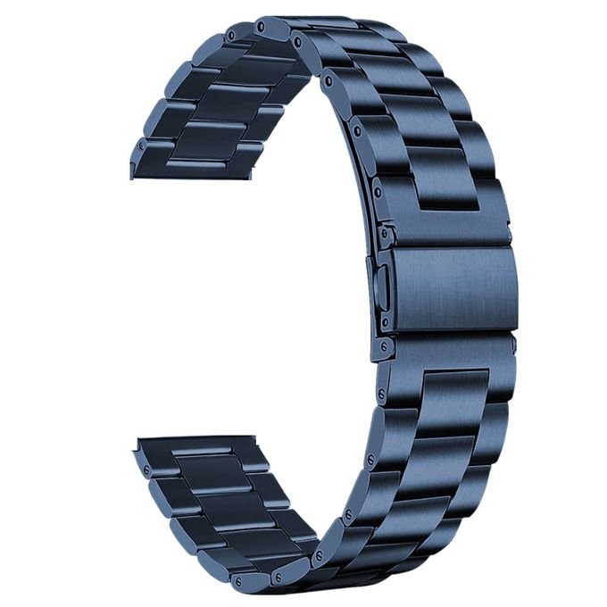 Stainless Steel Replacement Strap for Apple Watch Series 7, 45mm - Dark Blue