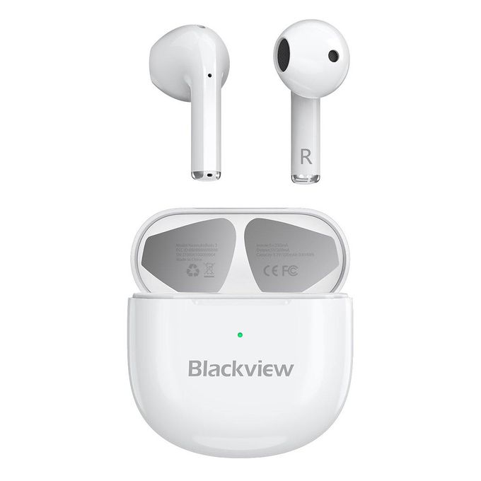 Blackview AirBuds 3 In-Ear Wireless Earphones with Microphone - White