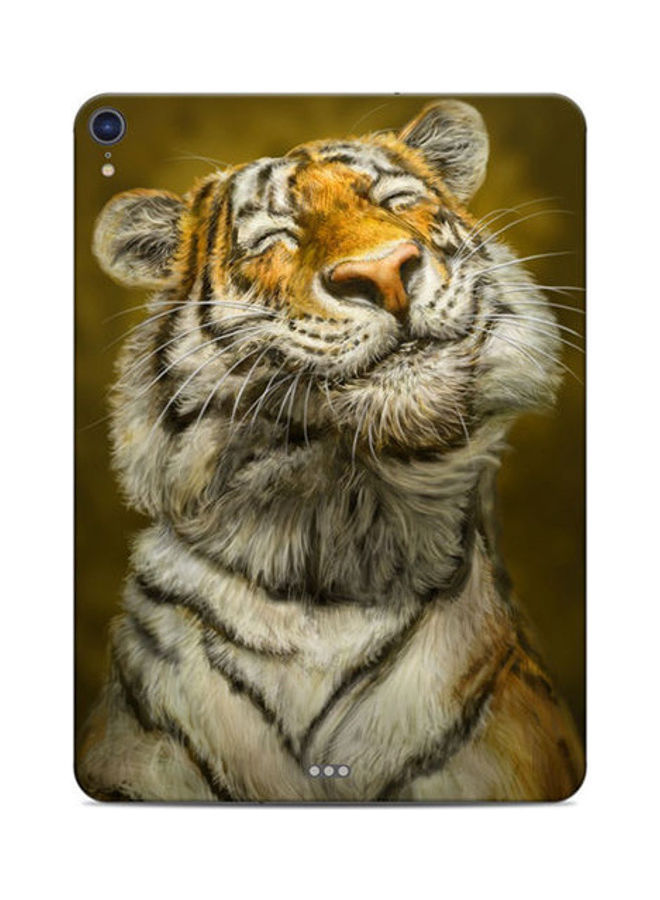 Smiling Tiger Skin For Apple Ipad Pro 11 1st Gen