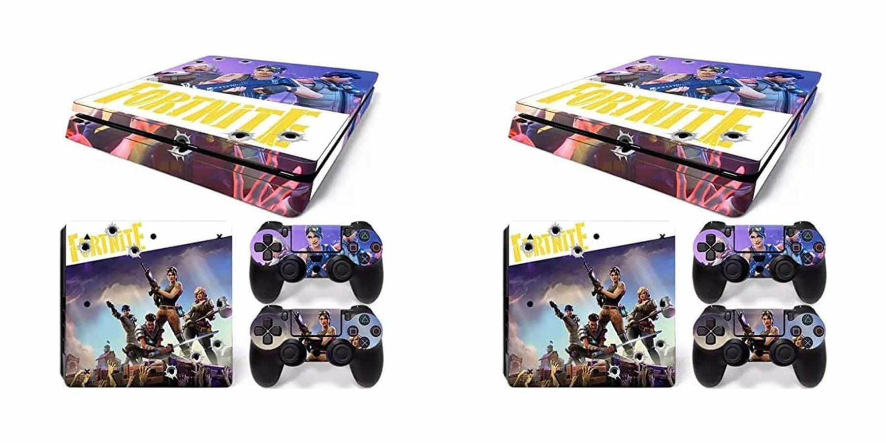 Set of 2 Fortnite Sticker for Sony PlayStation 4 Slim and Controllers - ST-CO-SE-1578