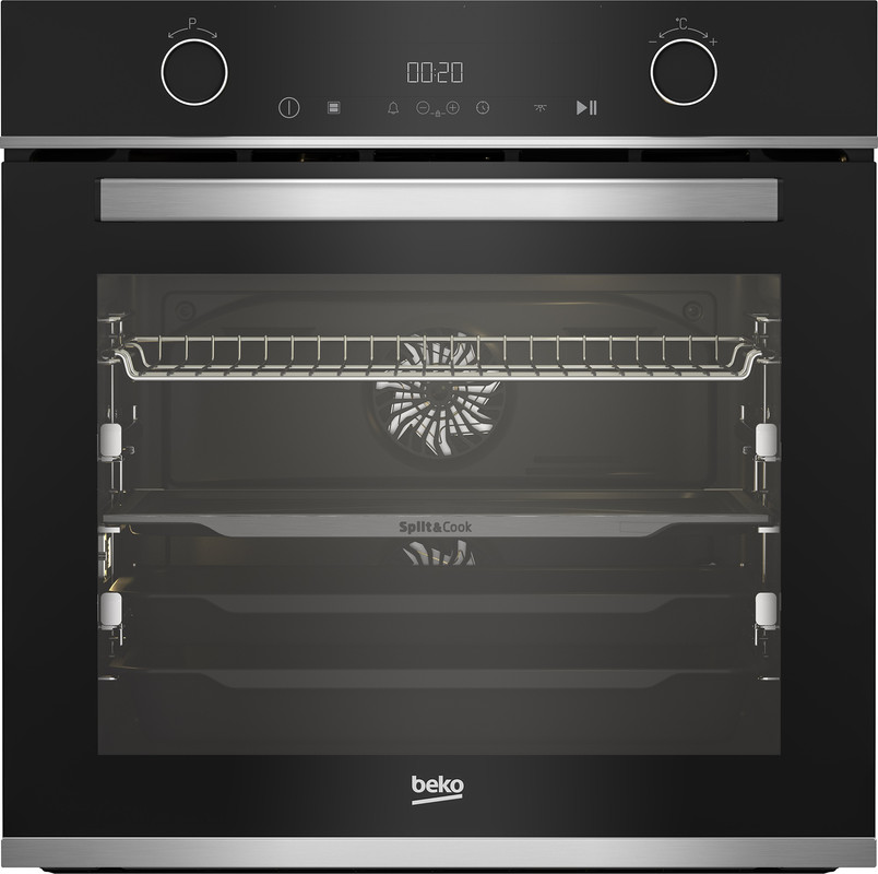 Beko Built-in Electric Oven,  with Grill, 72 Liters,Black - BBVM13400XDS