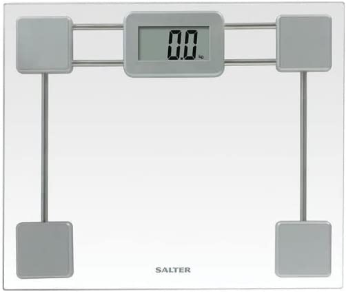 Salter Bathroom Scale, 150Kg, Clear - 9081SV3R