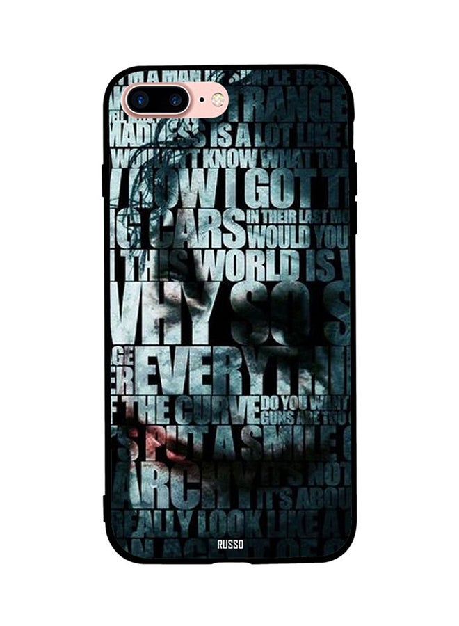 Joker Behind The Words Printed Back Cover for Apple iPhone 8 Plus