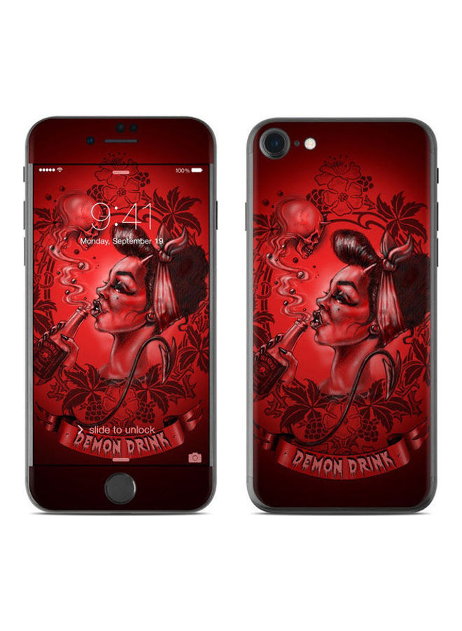 Demon Drink Skin for Iphone 7