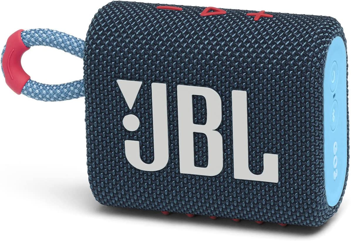 JBL Go 3 Bluetooth Speaker, Blue - JBLGO3BLUP