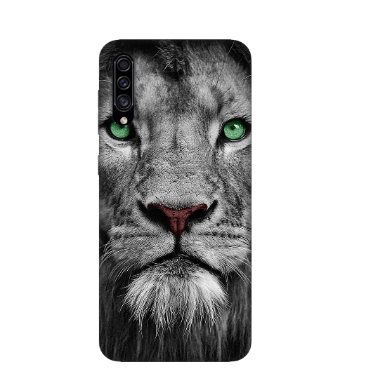 Silicone Lion Pattern Back Cover For Samsung A30s