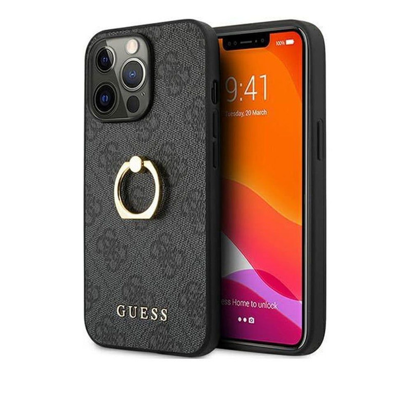 Guess Leather Case for iPhone 13 Pro Max - Multi Color