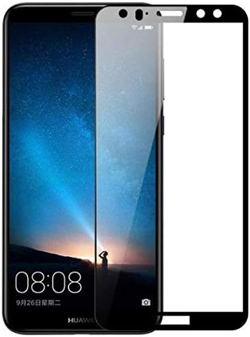 Tempered Glass Screen Protector for Huawei Mate 10 Lite - Transparent with Black Frame