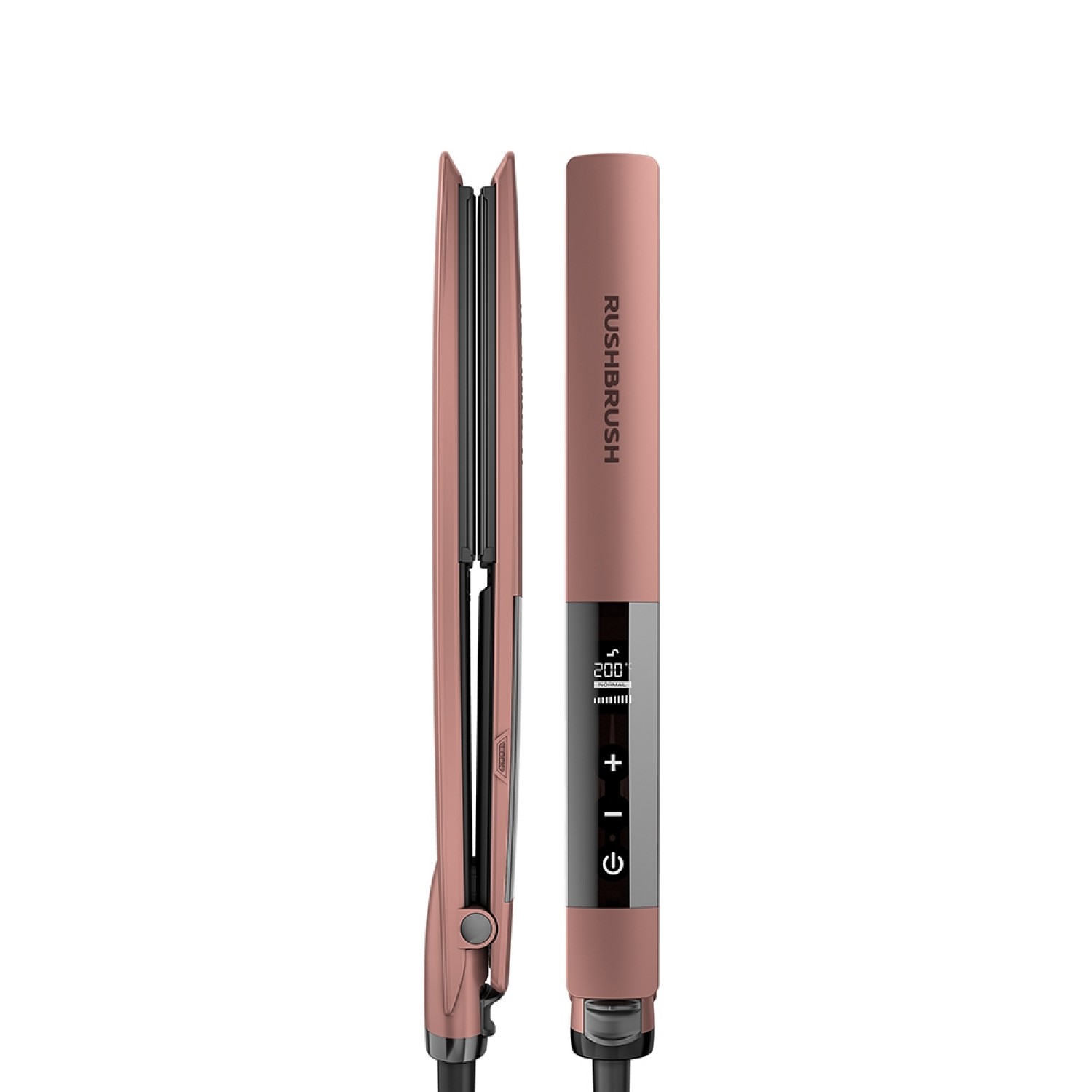 Rush brush hair straightener deals
