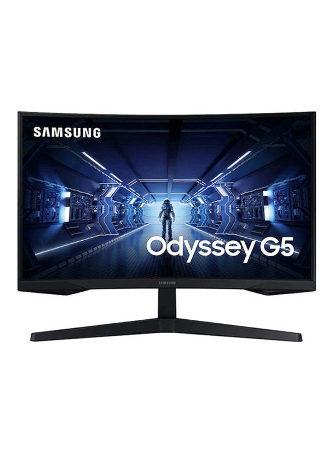 Samsung Odyssey G5 27 Inch WQHD LCD Gaming Monitor, Black - LC27G55TQBMXEG