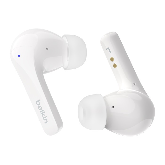 Belkin SoundForm Motion Wireless Earbuds- White