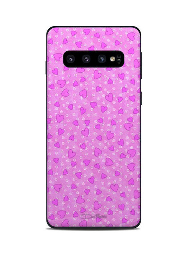 Candy Hearts Skin for Samsung Galaxy S10, Pink
