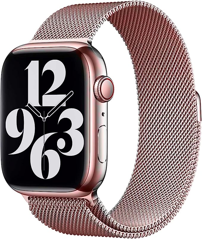 Tech MD Straps Compatible with Apple Watch Strap 38mm 40mm 41mm Metal Stainless Steel Mesh Loop Replacement Band Compatible with iWatch Series 7 6 5 4 3 2 1 SE Best price in Egypt B.TECH