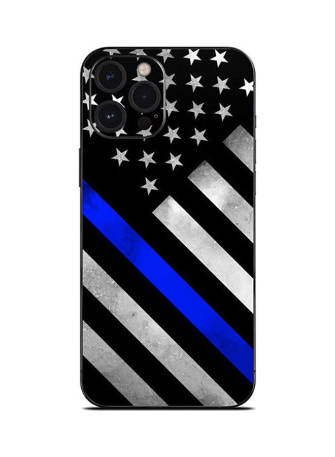 Thin Blue Line Hero Skin For Apple Iphone 12 Pro Max