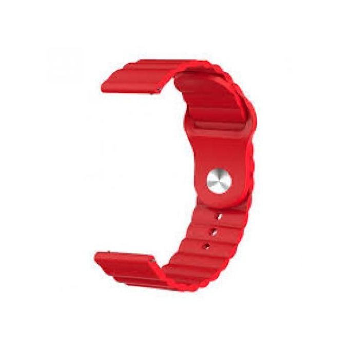 Silicone Strap For Huawei Watch GT, 22 mm - Red