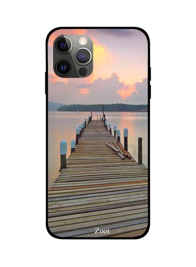Nature and Wood Printed Back Cover for Apple iPhone 12 Pro