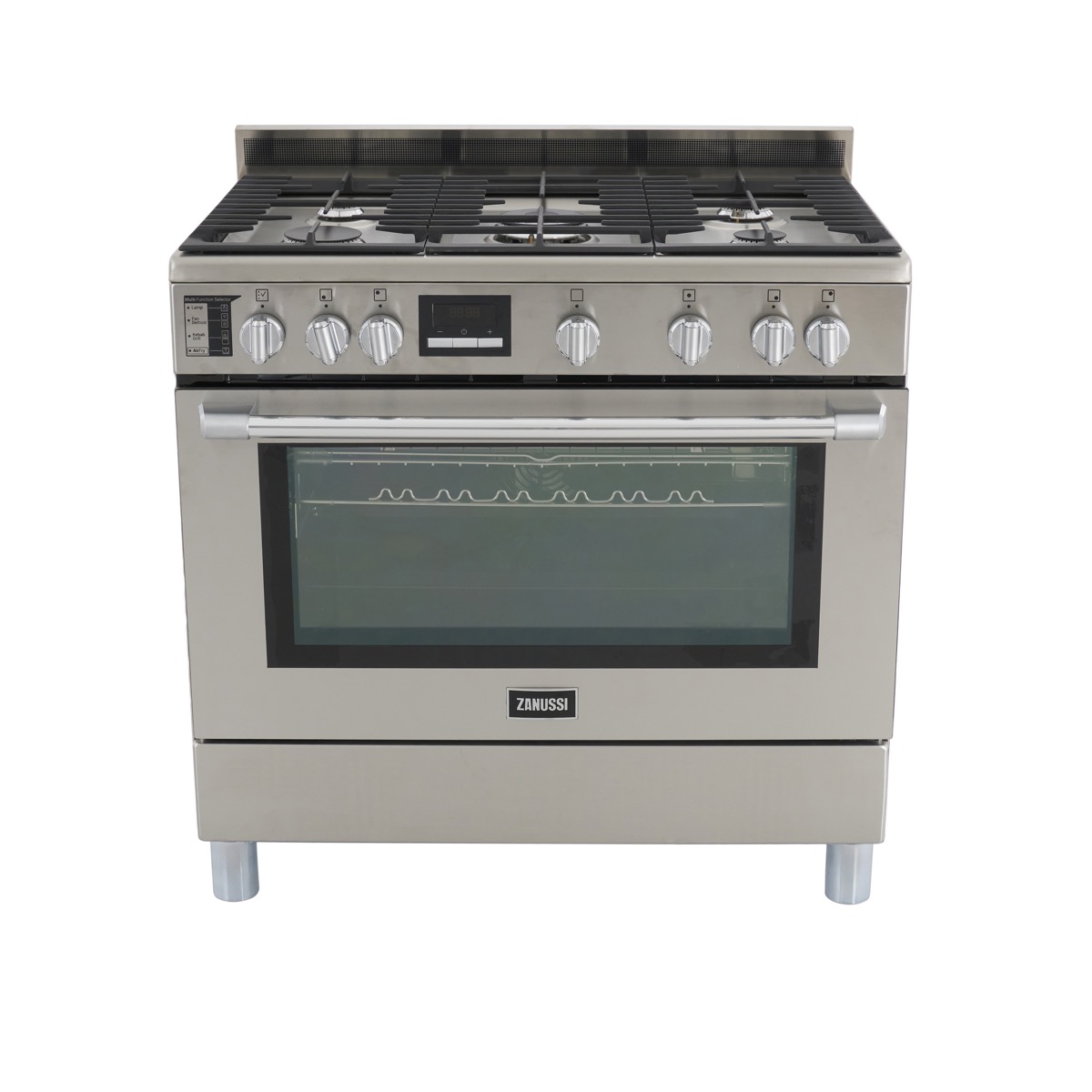 Zanussi Gas Cooker 5 Burners Stainless Steel ZCG97326XA price in Egypt B.TECH