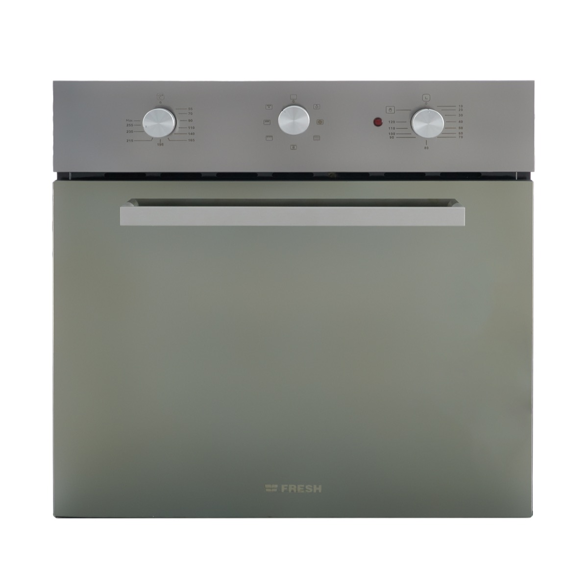 Fresh Electric Built-in Oven with Grill, 60CM, 56 Liters, 2670 Watt, Silver - 9647