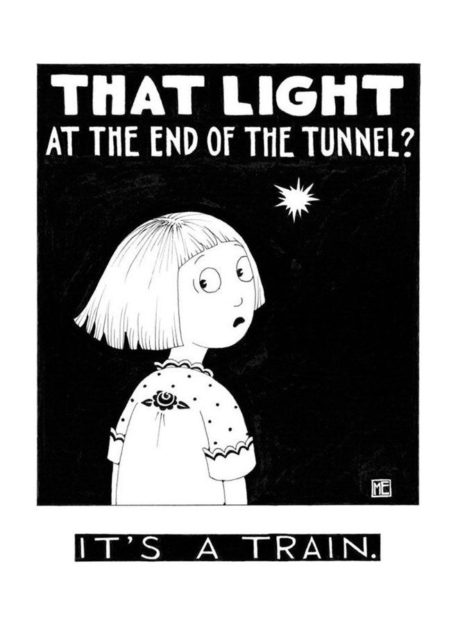 لاصقة حماية بطبعة عبارة That Light At The End Of The Tunnel? لسامسونج جالكسي S21