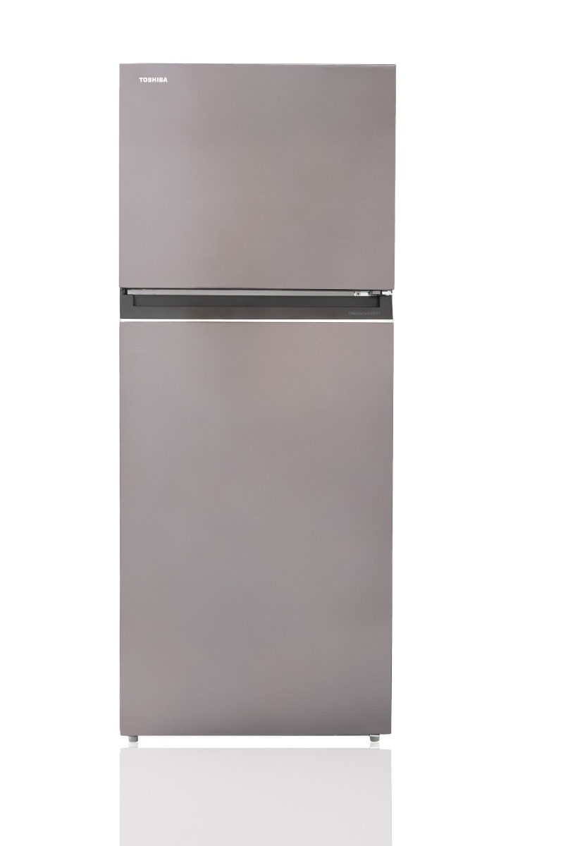 Toshiba No-Frost Refrigerator, 411 Liters, Inverter Motor, Satin Gray- GR-RT559WE-PMN(37)