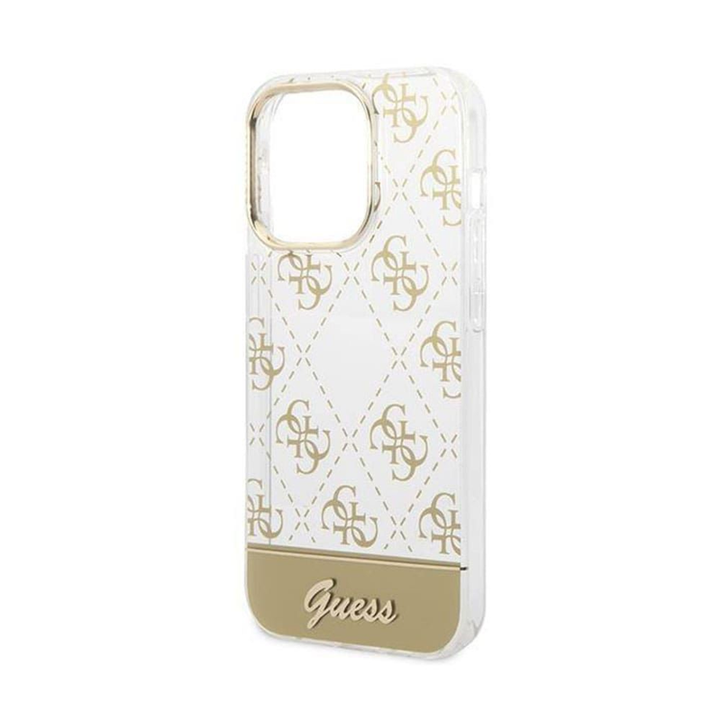 Guess Case for iPhone 14 Pro - Gold