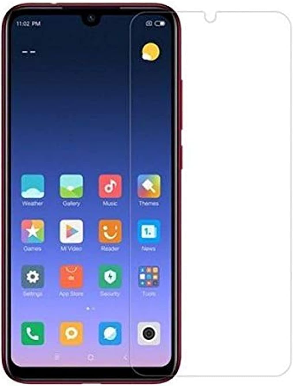 Tempered Glass Screen Protector for Xiaomi Redmi Note 7, Note 7 Pro - Clear