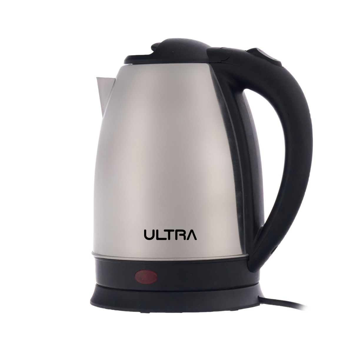 Ultra Electric Kettle, 2 Liters, 1500 Watt, Black and Stainless Steel - UKS15EE1