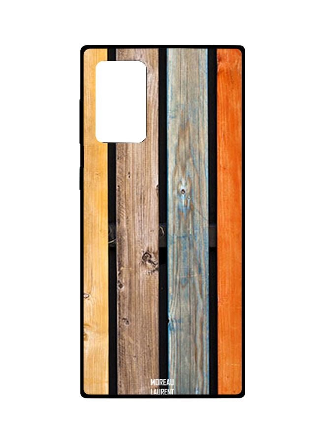 Moreau Laurent Wood Grain Printed TPU Back Cover For Samsung Galaxy Note 20 Ultra