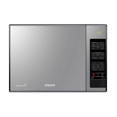 Samsung Microwave With Grill, 40 Liter, 1500 Watt, Silver - MG402MADXBB