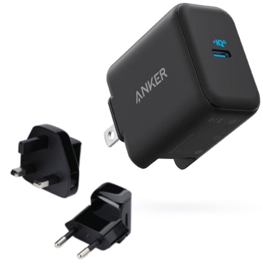 Anker PowerPort III Wall Charger, 1 Port, 25W, Black - A2058H11