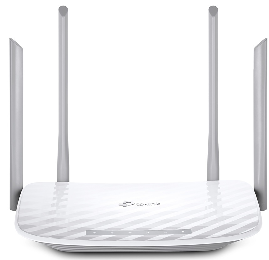 TP-Link AC1200 Wireless Dual Band Router, White - Archer C50
