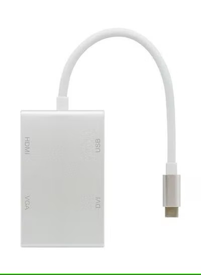 موزع USB بعدد 4 منافذ - ابيض