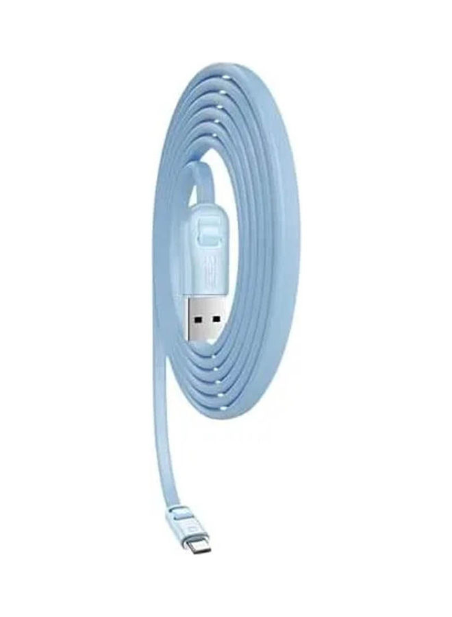Joyroom USB-A to Micro USB Charging Cable, 3A, 1 Meter, Blue - S-1030M1-6