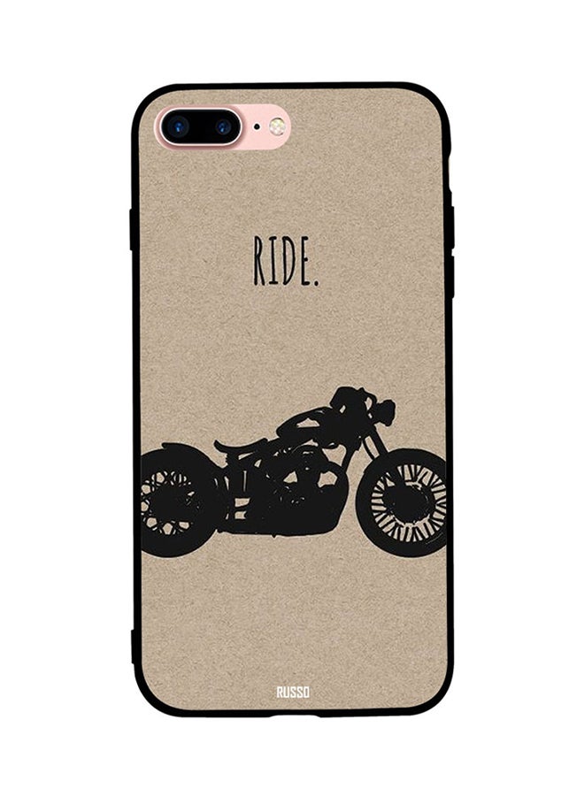 Go Ride It Printed Back Cover for Apple iPhone 8 Plus