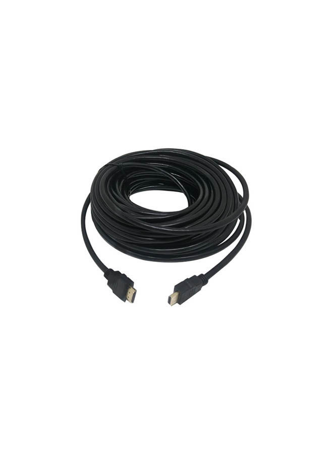 HDMI to HDMI Cable, 20 Meters- Black