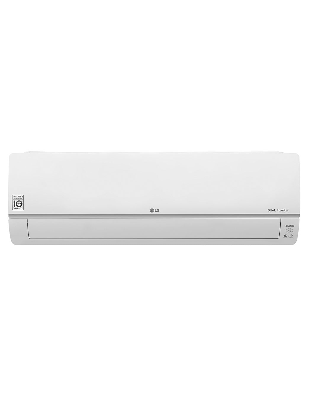 LG DualCool Spilt Air Conditioner, 3 HP, Cooling and Heating, Inverter Motor, White- S4-W24K22ME