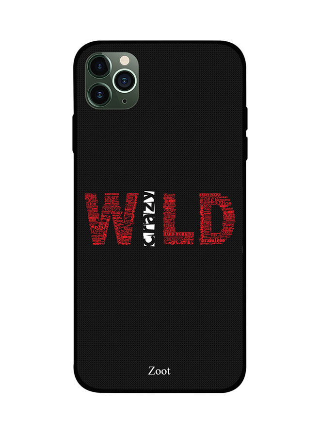 Red Wild Printed Back Cover for Apple iPhone 11 Pro