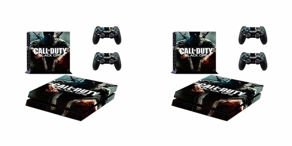 Set of 2 Call of Duty : Black Ops Sticker for PlayStation 4 - ps4s3378