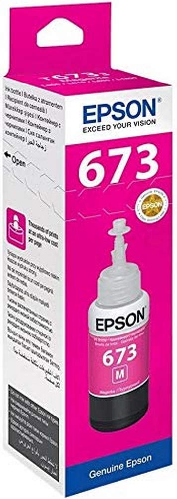 Epson EcoTank Ink Bottle, 70ml, Magenta - T6733