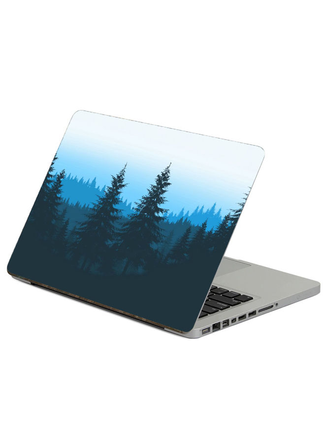 Forest Trees Printed Laptop Sticker 13.3 inch