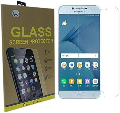 شاشة حماية زجاج لسامسونج جالكسي A8 2016 - شفاف