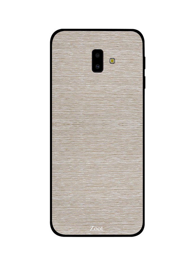 Zoot Dark Off White Pattern Back Cover for Samsung Galaxy J6 Plus - Off White