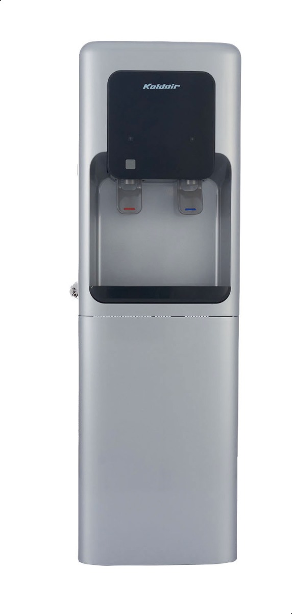 Koldair Hot & Cold Water Dispenser, Silver/Black - Kwd B2.1With Voucher For 5 Nestle Water Gallon Bottles