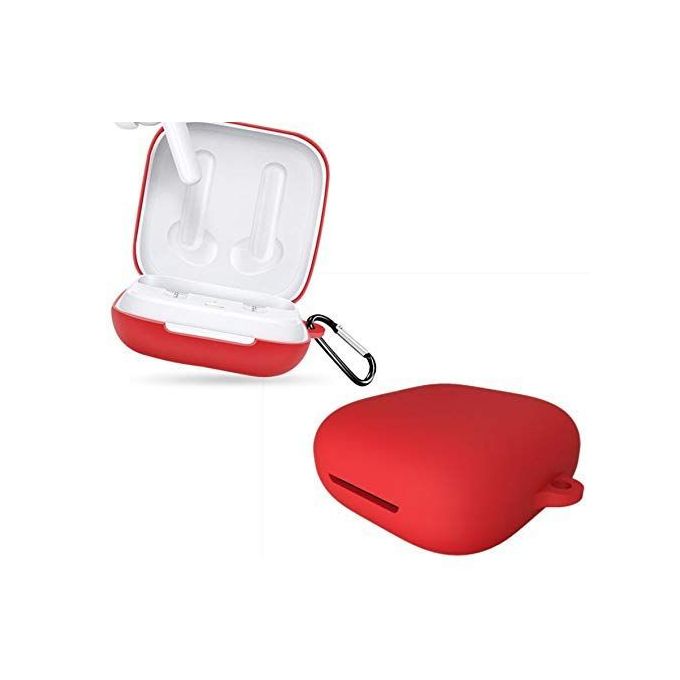 Silicone Cover For Oppo Enco W51 - Red