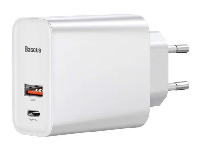 Baseus A02 Speedy PPS Wall Charger, White - TZCAFS