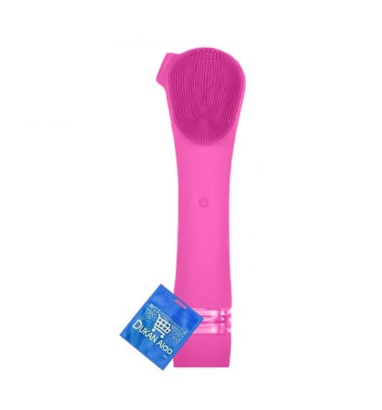 Silicone Facial Cleansing Brush- Color May Vary, with Gift Bag