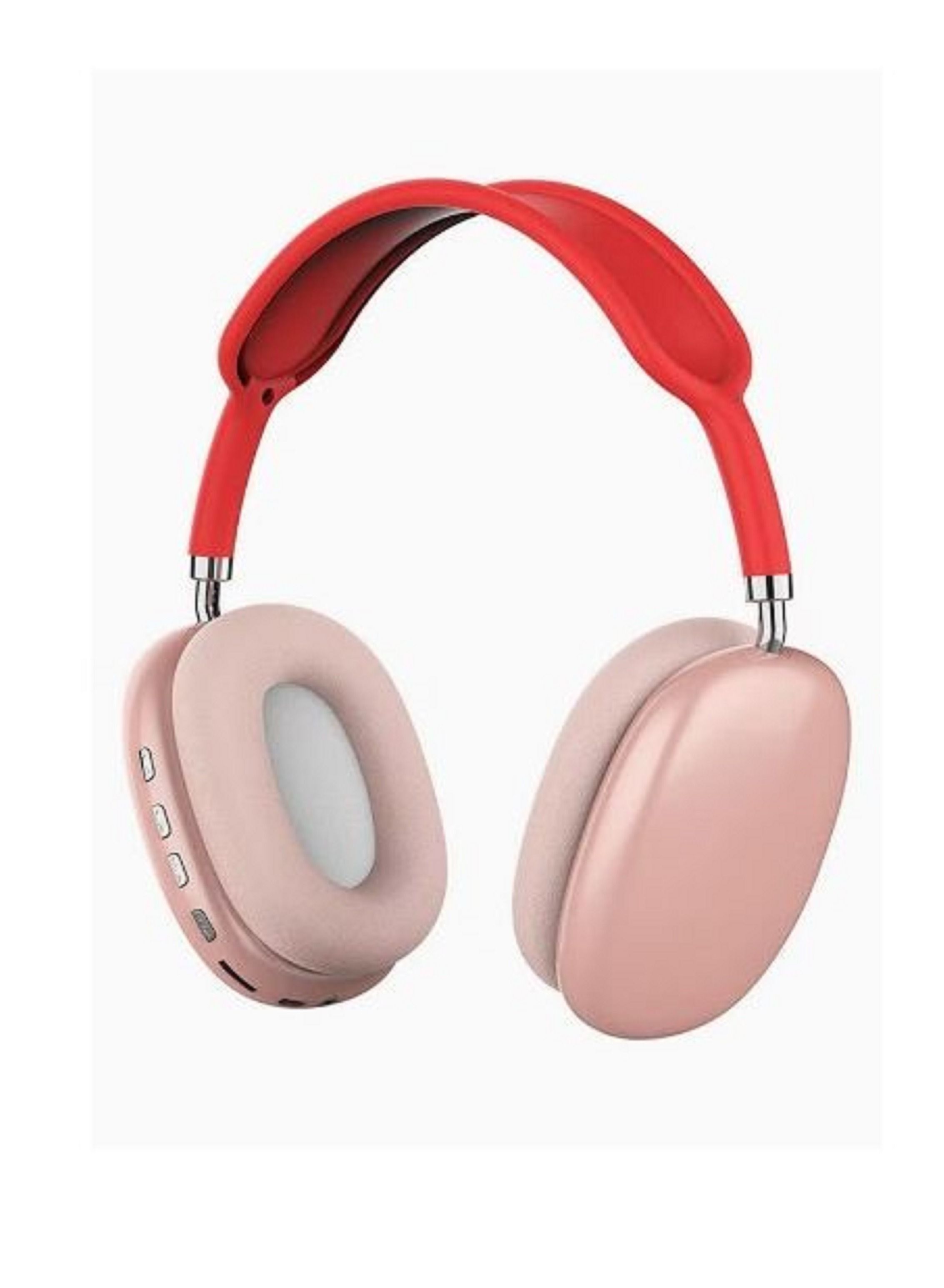 Bluetooth Wireless Over-Ear Headphone With Mic, Rose - P9