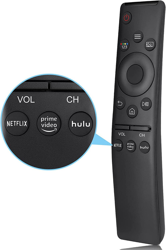 Remote Control for Samsung TVs - Black