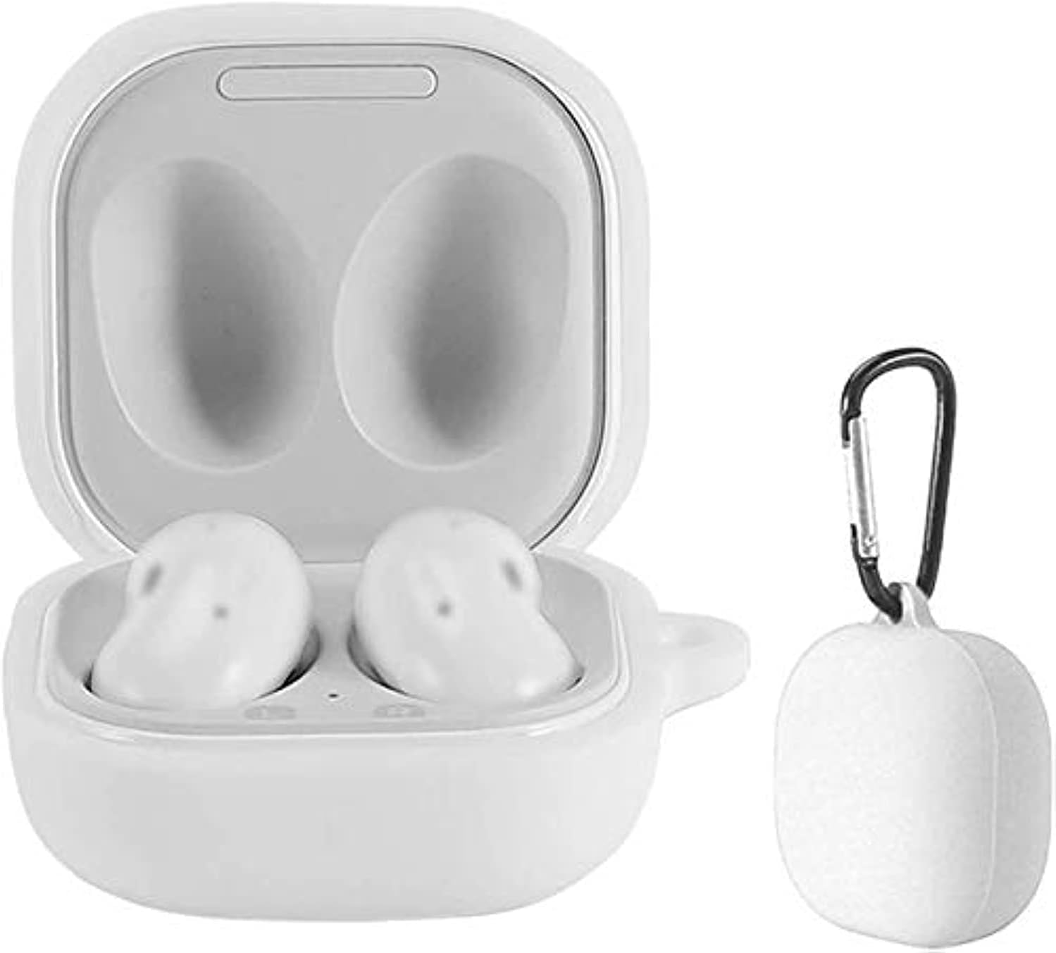 Silicone Earbuds Cover for Samsung Galaxy Buds Live 2020 - White
